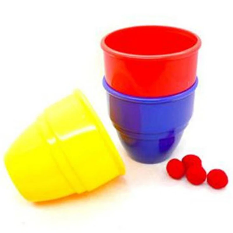 1pc Education Plastic Magic Cup Ball Magic Tricks Props Stage Illusion Kids Toy for Children Funny Games Intelligence Exercise
1pc Education Plastic Magic Cup Ball Magic Tricks Props Stage Illusion Kids Toy for Children Funny Games Intelligence Exercise