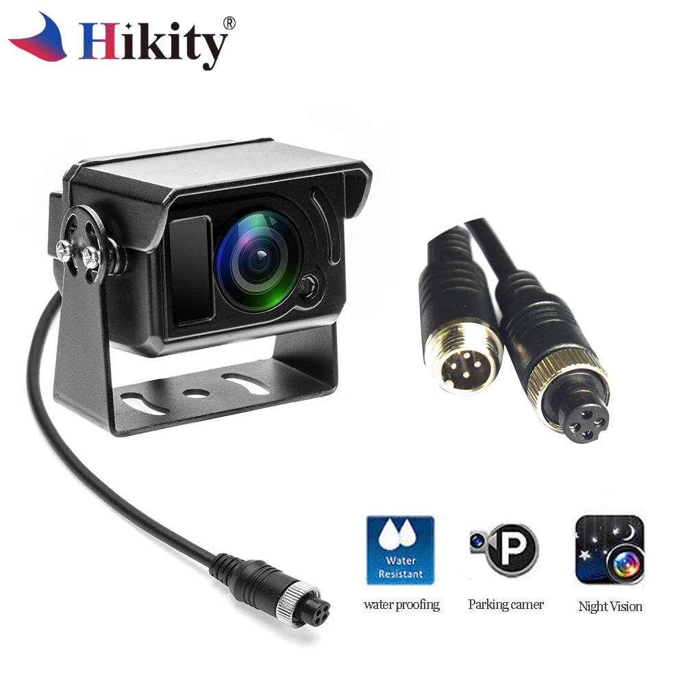 Hikity Universal HD Backup Camera Waterproof IR Reversing Parking Camera Reverse Camera Easy-Installation 4-pin Connector Back u
Hikity Universal HD Backup Camera Waterproof IR Reversing Parking Camera Reverse Camera Easy-Installation 4-pin Connector Back u