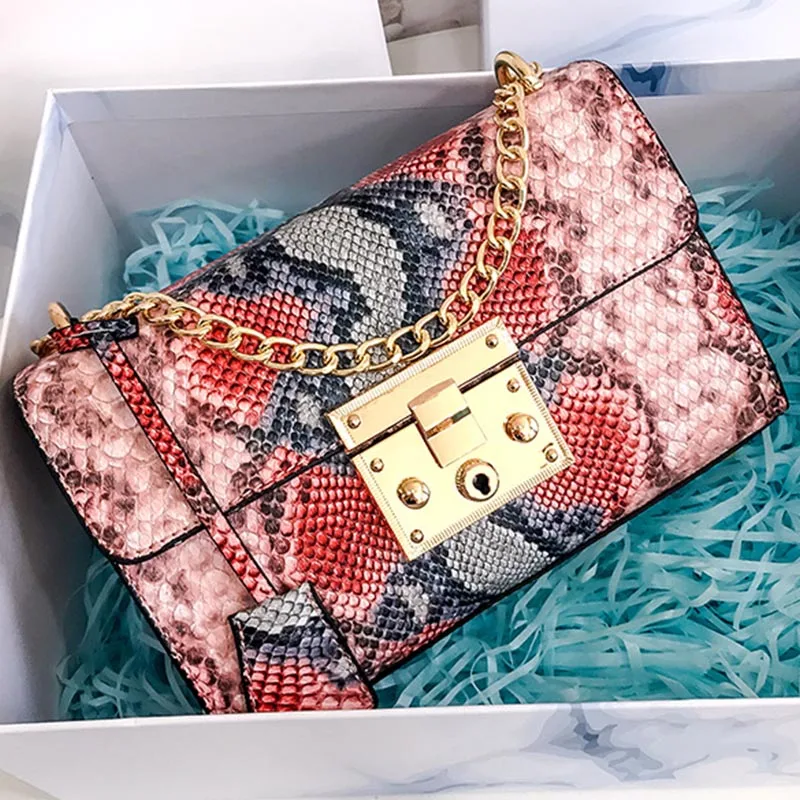 2019 Luxury Handbags Women Bag Designer Serpentine Chain Shoulder Bags Leather Evening Crossbody Bags For Women 2019 Sac a Main
2019 Luxury Handbags Women Bag Designer Serpentine Chain Shoulder Bags Leather Evening Crossbody Bags For Women 2019 Sac a Main