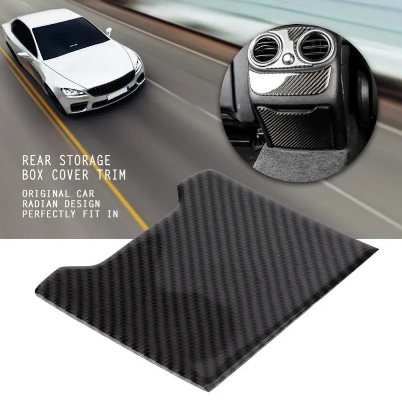 New Carbon Fiber Car Rear Armrest Storage Box Cover Trim Sticker for Mercedes C Class W205 C180 GLC Car Accessories
New Carbon Fiber Car Rear Armrest Storage Box Cover Trim Sticker for Mercedes C Class W205 C180 GLC Car Accessories