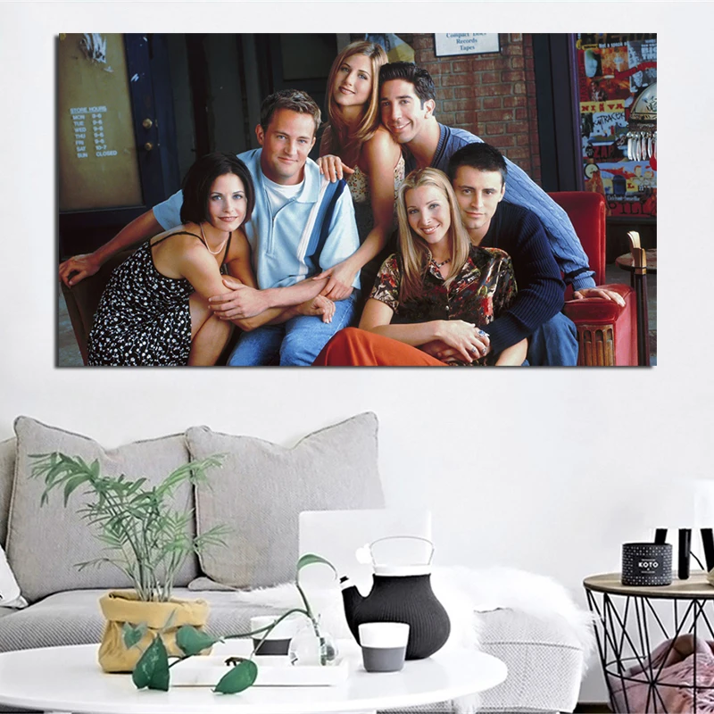 Friends Tv Show HD Wallpaper Canvas Painting Print Bedroom Home Decor Modern Wall Art Oil Painting Poster Salon Pictures Artwork
Friends Tv Show HD Wallpaper Canvas Painting Print Bedroom Home Decor Modern Wall Art Oil Painting Poster Salon Pictures Artwork