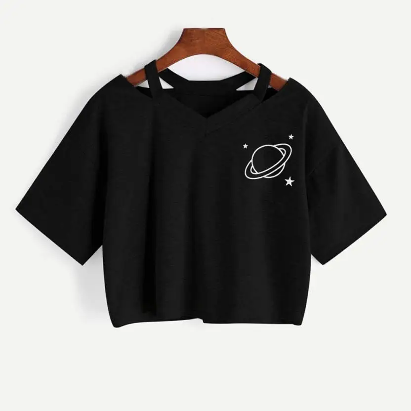 Female Casual Tops Short Sleeve T-shirt girls Summer Women Casual Planet Printed Sleeve Top Tops Shirt t
Female Casual Tops Short Sleeve T-shirt girls Summer Women Casual Planet Printed Sleeve Top Tops Shirt t