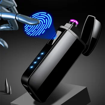 Battery Display Double Arc Pulse Lighter Rechargeable USB Electronic Cigarette Lighter Men's Smart Gadgets Plasma Cigar Lighters
Battery Display Double Arc Pulse Lighter Rechargeable USB Electronic Cigarette Lighter Men's Smart Gadgets Plasma Cigar Lighters