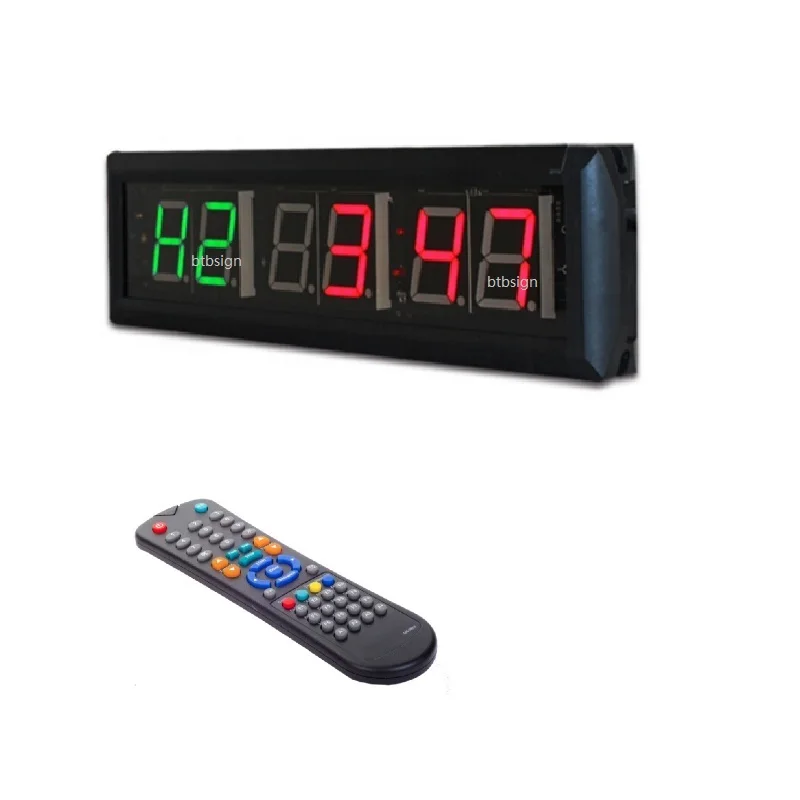 1.8inch Digital High Green LED Countdown Clock Crossfit Timer LED Interval Timer Stopwatch For Gym Fitness Training Garage
1.8inch Digital High Green LED Countdown Clock Crossfit Timer LED Interval Timer Stopwatch For Gym Fitness Training Garage