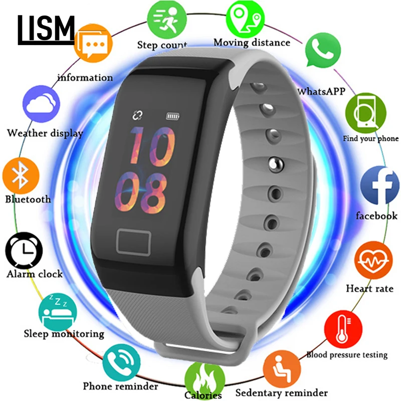 2019 Smart Band Color Lcd Screen Blood Pressure Waterproof Color Screen Sports Smart Bracelet Heart Rate Monitor Smart Wristband
2019 Smart Band Color Lcd Screen Blood Pressure Waterproof Color Screen Sports Smart Bracelet Heart Rate Monitor Smart Wristband