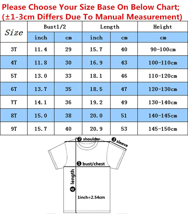 China And Us Clothing Size Chart