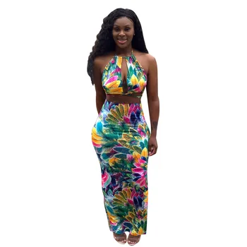 Sexy Bandage 2 Two Pieces Set Women Bohemian Halter Backless Crop Top + Long Skirt Set Bodycon Matching Sets 2019 Summer Clothes
Sexy Bandage 2 Two Pieces Set Women Bohemian Halter Backless Crop Top + Long Skirt Set Bodycon Matching Sets 2019 Summer Clothes