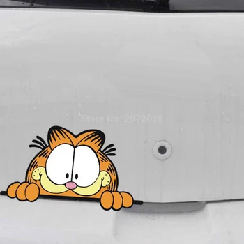 10 x Car Styling Funny Creative Car Stickers Garfield Peering Car Sticker Car Decal for Tesla Chevrolet Volkswagen Hyundai Lada
10 x Car Styling Funny Creative Car Stickers Garfield Peering Car Sticker Car Decal for Tesla Chevrolet Volkswagen Hyundai Lada