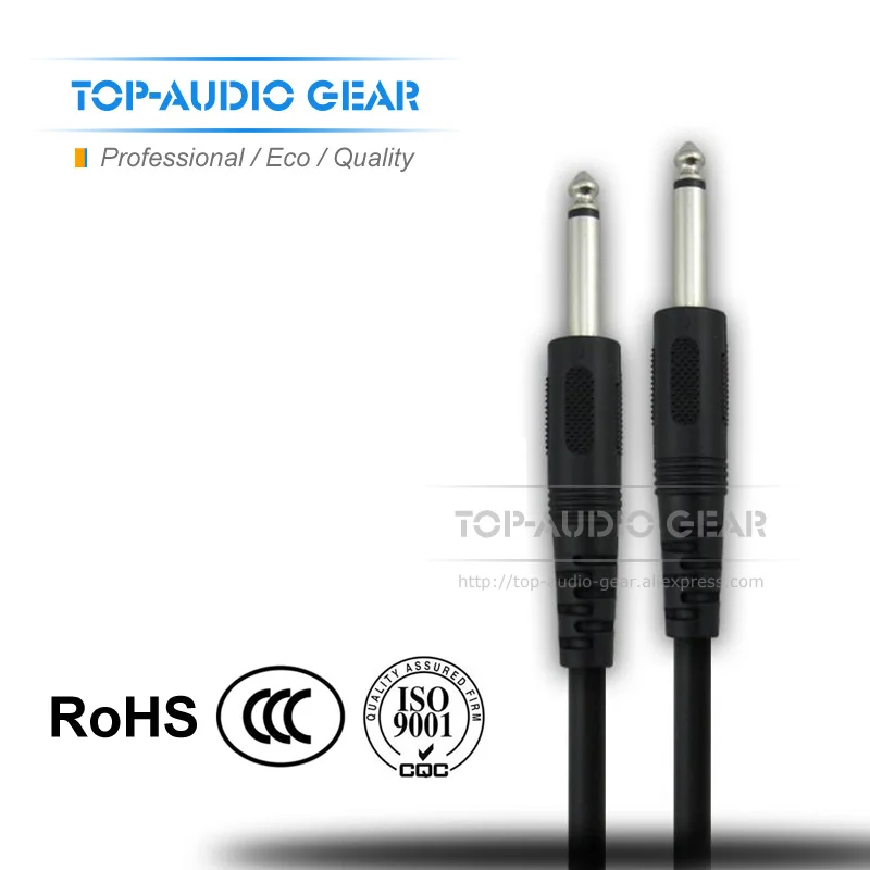 Free Shipping 6.3 6.35 6.5 mm To 1/4" 6.35mm Dual Mono Jack Plug Connector Guitar Speaker Audio Mixer PA Signal Lead Wire Cable
Free Shipping 6.3 6.35 6.5 mm To 1/4" 6.35mm Dual Mono Jack Plug Connector Guitar Speaker Audio Mixer PA Signal Lead Wire Cable