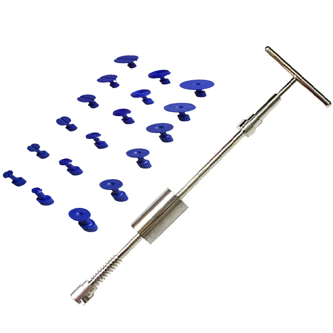 Dent Puller Kit Paintless Dent Repair Dent Removal Slide Hammer Reverse Hammer Glue Tabs for Hail Damage
Dent Puller Kit Paintless Dent Repair Dent Removal Slide Hammer Reverse Hammer Glue Tabs for Hail Damage