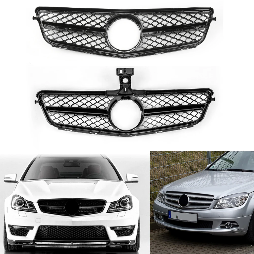 Areyourshop ABS Front Bumper Grille For C-Class Benz W204 C300 C350 08-14 Front Upper Grill Car Grille Auto Accessories
Areyourshop ABS Front Bumper Grille For C-Class Benz W204 C300 C350 08-14 Front Upper Grill Car Grille Auto Accessories