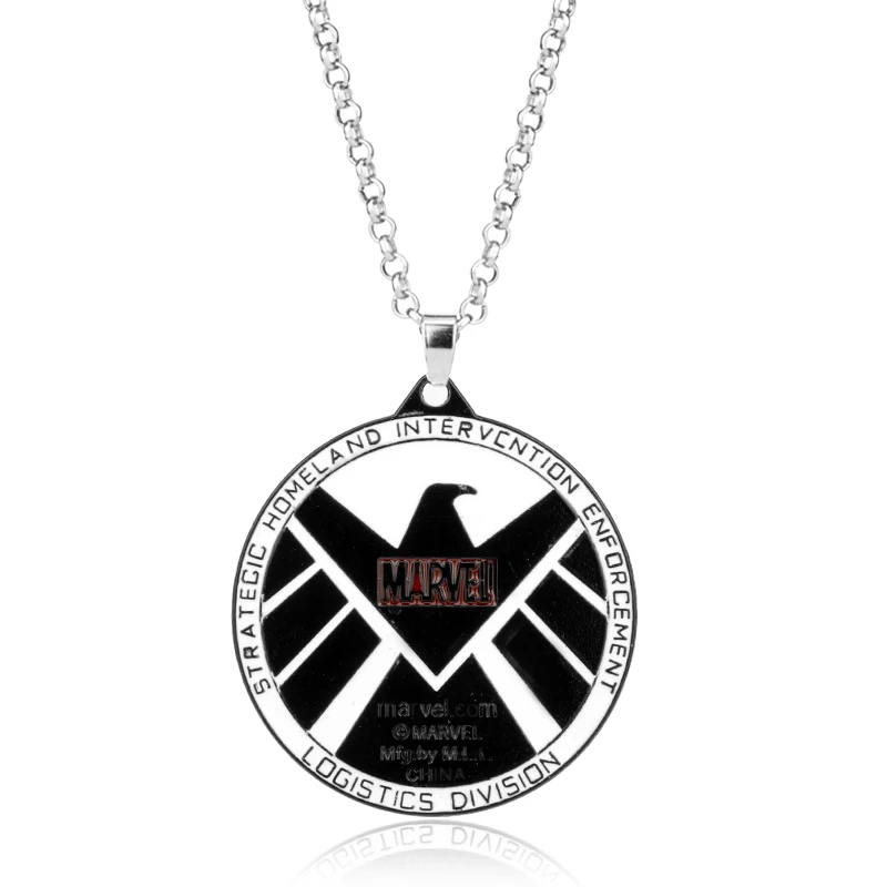 dongsheng TV Series Agents Of Shield Necklace Badge Logo Pendant Link Chain Necklace for Men&Women Jewelry Accessories
dongsheng TV Series Agents Of Shield Necklace Badge Logo Pendant Link Chain Necklace for Men&Women Jewelry Accessories