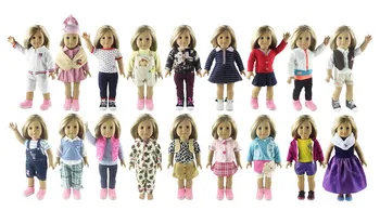 Fashion 5 Set Doll Clothes for 18 Inch American Doll Handmade Casual Wear Clothes
Fashion 5 Set Doll Clothes for 18 Inch American Doll Handmade Casual Wear Clothes