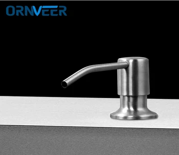 Simple and beautiful 304 Stainless Steel Kitchen Sink Soap Dispenser Kitchen Touch Soap Dispenser Free Shipping
Simple and beautiful 304 Stainless Steel Kitchen Sink Soap Dispenser Kitchen Touch Soap Dispenser Free Shipping