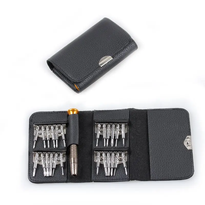 25-in-1 Screwdriver Wallet Set Multi Tools Repair Torx Screw Driver Screwdrivers Kit for Xiaomi Samsung iphone 4 4s 5 6
25-in-1 Screwdriver Wallet Set Multi Tools Repair Torx Screw Driver Screwdrivers Kit for Xiaomi Samsung iphone 4 4s 5 6