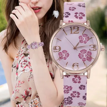 Floral Pattern Leather Watches 2019 New Fashion Wrist Watch Women Watches Ladies Clocks Mujer Bayan Kol Saati Montre Feminino
Floral Pattern Leather Watches 2019 New Fashion Wrist Watch Women Watches Ladies Clocks Mujer Bayan Kol Saati Montre Feminino