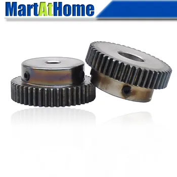 Spur Gear Rack Pinion 44-55 Teeth M1 Bore Dia. 6/8/10/12/15mm Straight Teeth Positive 45# Steel with Boss for CNC Transmission
Spur Gear Rack Pinion 44-55 Teeth M1 Bore Dia. 6/8/10/12/15mm Straight Teeth Positive 45# Steel with Boss for CNC Transmission