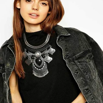 MANILAI Fashion Owl Design Vintage Maxi Necklace Chunky Chain Resins Chokers Charm Statement Necklaces & Pendants Big Jewelry
MANILAI Fashion Owl Design Vintage Maxi Necklace Chunky Chain Resins Chokers Charm Statement Necklaces & Pendants Big Jewelry