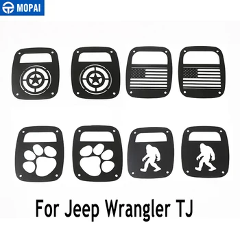 MOPAI 2Pcs Metal Black 5 Stars Tail Light Cover Decoration Exterior Protection For Jeep Wrangler TJ 1997-2006 Car Styling
MOPAI 2Pcs Metal Black 5 Stars Tail Light Cover Decoration Exterior Protection For Jeep Wrangler TJ 1997-2006 Car Styling