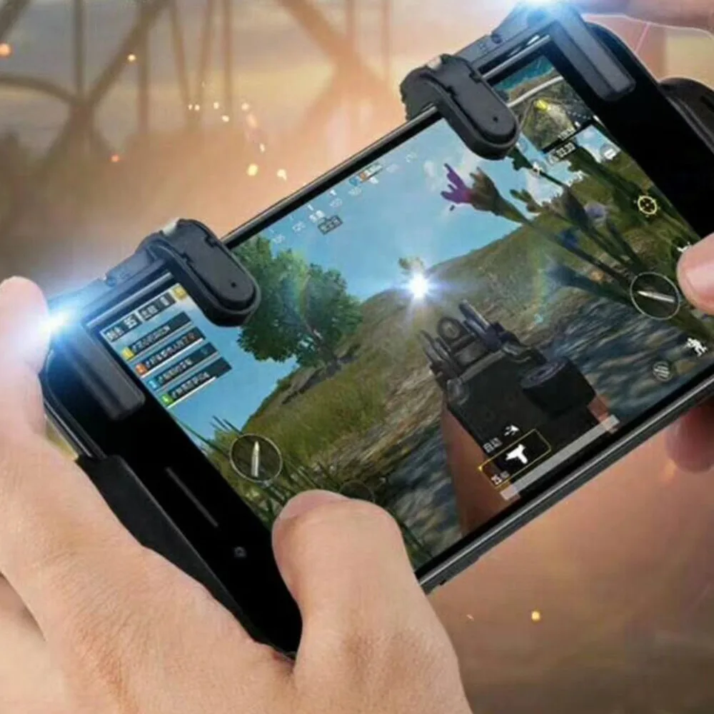 1 pc game controller for mobile PUBG auxiliary artifact game Joypad Joystick game Target Triggers for iPhone Android IOS
1 pc game controller for mobile PUBG auxiliary artifact game Joypad Joystick game Target Triggers for iPhone Android IOS