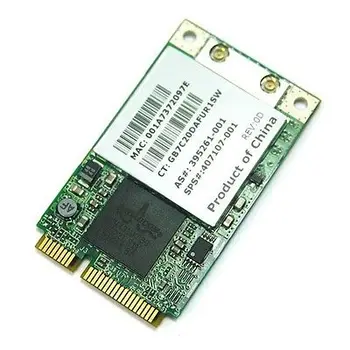 Wireless Adapter Card for HP SPS:441075-002 Broadcom bcm4311 bcm94311 BCM94311MCG Wireless Wifi Mini PCI-E WLAN Card
Wireless Adapter Card for HP SPS:441075-002 Broadcom bcm4311 bcm94311 BCM94311MCG Wireless Wifi Mini PCI-E WLAN Card