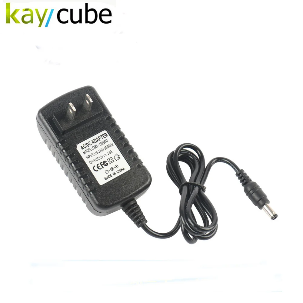 DC 5.5mm x 2.1mm US Plug AC100V-240V 12V 2A Output Power Adaptor 50/60HZ Wall Charger for CCTV Camera
DC 5.5mm x 2.1mm US Plug AC100V-240V 12V 2A Output Power Adaptor 50/60HZ Wall Charger for CCTV Camera
