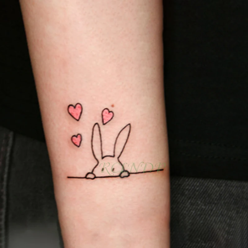 Waterproof Temporary Tattoo Sticker lovely heart rabbit animal tatto flash tatoo fake tattoos for kids men women
Waterproof Temporary Tattoo Sticker lovely heart rabbit animal tatto flash tatoo fake tattoos for kids men women