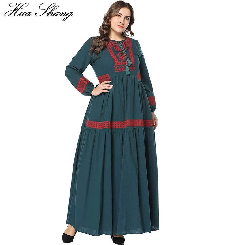 Cotton And Linen Dubai Abaya Dress Women Long Sleeve Embroidery Floral Maxi Long Dress Green Plus Size African Abaya Dresses
Cotton And Linen Dubai Abaya Dress Women Long Sleeve Embroidery Floral Maxi Long Dress Green Plus Size African Abaya Dresses