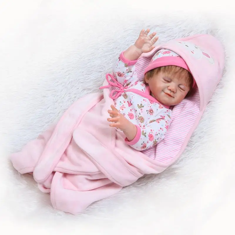 NPK 20"50cm bebe girl reborn dolls full silicone body reborn babies dolls rooted eyelashes mohair children bathe doll toys
NPK 20"50cm bebe girl reborn dolls full silicone body reborn babies dolls rooted eyelashes mohair children bathe doll toys
