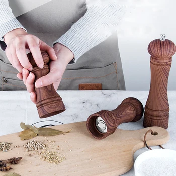 Practical Acrylic Salt And Pepper Mill Manual Solid Seasoning Grinders Durable Spice Sesame Grinder Kitchen Supplies 5/6/8inch
Practical Acrylic Salt And Pepper Mill Manual Solid Seasoning Grinders Durable Spice Sesame Grinder Kitchen Supplies 5/6/8inch