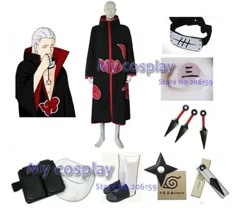 Naruto Akatsuki Hidan Cosplay Costume With Accessories Best for Naruto Cosplay Halloween Party Costumes -- Free Shipping
Naruto Akatsuki Hidan Cosplay Costume With Accessories Best for Naruto Cosplay Halloween Party Costumes -- Free Shipping