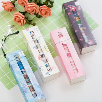 Varous Style Nice Washi Tape 5m Masking Tape for Decoration DIY Album Frame Planner Diary Scrapbook Tape Stickers
Varous Style Nice Washi Tape 5m Masking Tape for Decoration DIY Album Frame Planner Diary Scrapbook Tape Stickers
