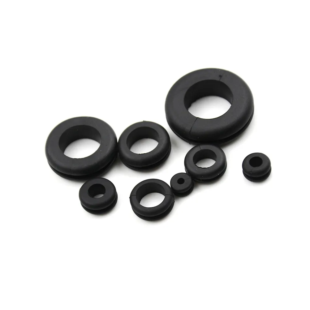 180PCS/Lot Rubber Grommet Firewall Hole Plug Retaining Ring Set Car Electrical Wire Gasket Kit For Cylinder Valve Water Pipe