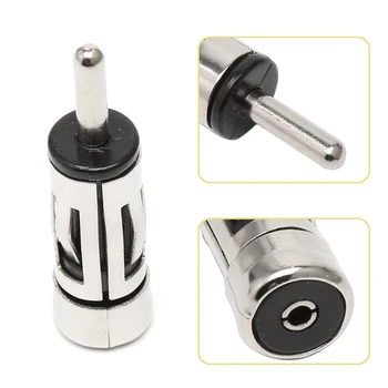 New Car Vehicles Radio Stereo ISO To Din Aerial Antenna Mast Adaptor Connector Plug Car Electronics Accessorie Silver
New Car Vehicles Radio Stereo ISO To Din Aerial Antenna Mast Adaptor Connector Plug Car Electronics Accessorie Silver