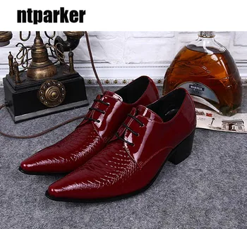 ntparker Red/Black Man Shoes Leather Pointed man breathable leather shoes banquet wedding shoes for Man, Big szie 38-46!
ntparker Red/Black Man Shoes Leather Pointed man breathable leather shoes banquet wedding shoes for Man, Big szie 38-46!