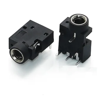 10pcs Phone Jack 3.5 mm 5 pin stereo audio socket for 3 poles earphone plug through hole PCB 2 Switches DC30V 0.5A
10pcs Phone Jack 3.5 mm 5 pin stereo audio socket for 3 poles earphone plug through hole PCB 2 Switches DC30V 0.5A