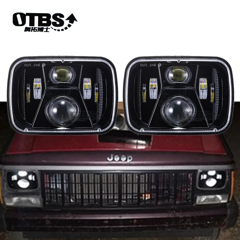 OTBS 110W 5x7 Led Headlights 7x6 Led Sealed Beam Headlamp with High Low Beam Led Headlight for Jeep Wrangler YJ Cherokee XJ
OTBS 110W 5x7 Led Headlights 7x6 Led Sealed Beam Headlamp with High Low Beam Led Headlight for Jeep Wrangler YJ Cherokee XJ