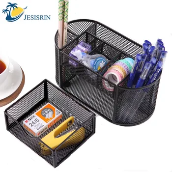 9 Storage Multi-functional Desk Organizer Mesh Metal Pen Holder Stationery Container Box Office School Supplies Caddy Black
9 Storage Multi-functional Desk Organizer Mesh Metal Pen Holder Stationery Container Box Office School Supplies Caddy Black