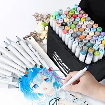 36/48/60/72 custom Colors Artist Double Headed Sketch Marker Set Alcohol Based Manga Art Markers for Design Supplies
36/48/60/72 custom Colors Artist Double Headed Sketch Marker Set Alcohol Based Manga Art Markers for Design Supplies