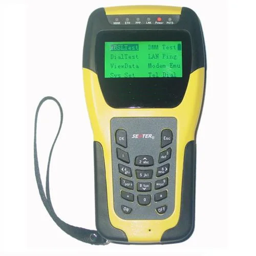 ST332B VDSL Tester for xDSL Line test and Maintenance Tools (ADSL/ADSL2/ADSL2+/VDSL2 /READSL)
ST332B VDSL Tester for xDSL Line test and Maintenance Tools (ADSL/ADSL2/ADSL2+/VDSL2 /READSL)