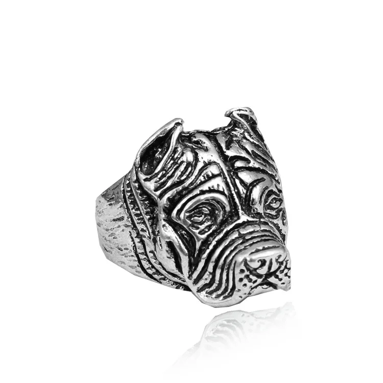 Drop Shipping Vintage Exaggerated Ring Cute Boho Chic Retro Punk Bulldog Ring for Women Men Boy Pit Bull Dog Jewellery Gift
Drop Shipping Vintage Exaggerated Ring Cute Boho Chic Retro Punk Bulldog Ring for Women Men Boy Pit Bull Dog Jewellery Gift