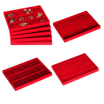 3x Ring Earring Necklace Jewelry Display Organizer Box Tray Showcase Holder
3x Ring Earring Necklace Jewelry Display Organizer Box Tray Showcase Holder