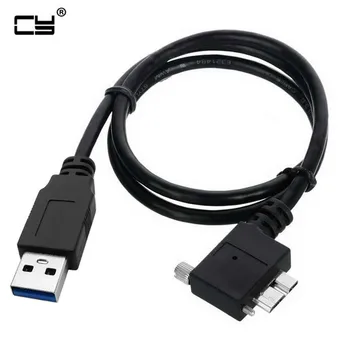 1.2m 4ft 5m 16ft 90 Degree Right Angled Micro USB Screw Mount to 3.0 Data Cable for Industrial Camera
1.2m 4ft 5m 16ft 90 Degree Right Angled Micro USB Screw Mount to 3.0 Data Cable for Industrial Camera