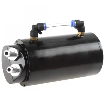 750ML Round Billet Aluminum Black Racing Engine Oil Catch Reservoir Tank / Can
750ML Round Billet Aluminum Black Racing Engine Oil Catch Reservoir Tank / Can