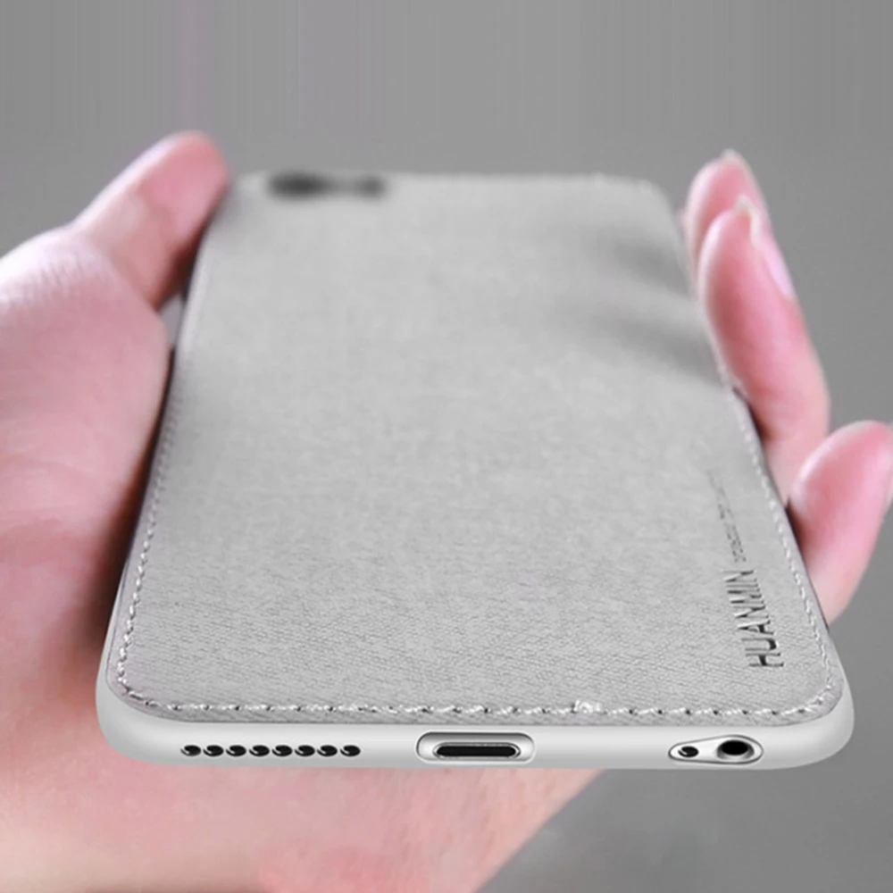 Ultra-thin Luxury Fashion Original Cloth Texture Phone Case For iPhone x 6 6s Soft Silicone Back Cover For iPhone 7 8 Plus Coque
Ultra-thin Luxury Fashion Original Cloth Texture Phone Case For iPhone x 6 6s Soft Silicone Back Cover For iPhone 7 8 Plus Coque