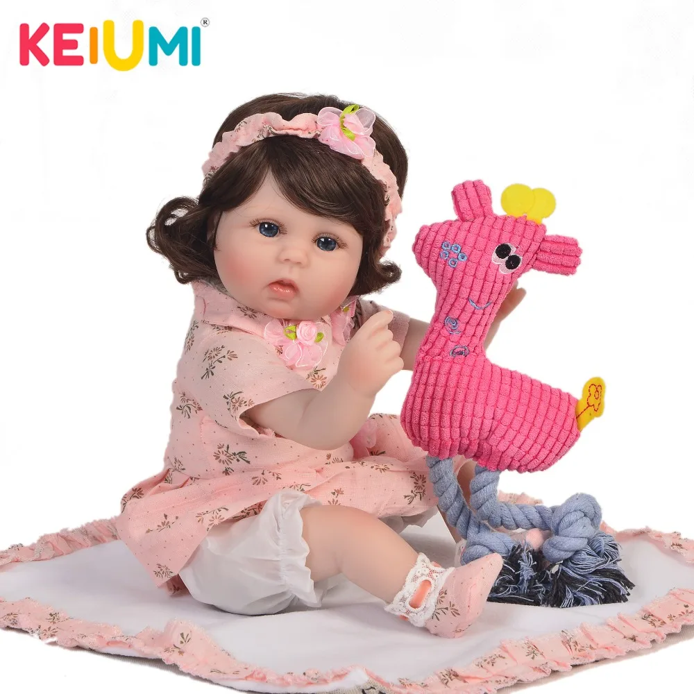 17 Inch Exclusive Reborn Baby Stuffed Body Dolls Looks Like Princess 43 cm Babies Reborn Dolls KEIUMI Wholesale kids XMAS Gifts
17 Inch Exclusive Reborn Baby Stuffed Body Dolls Looks Like Princess 43 cm Babies Reborn Dolls KEIUMI Wholesale kids XMAS Gifts