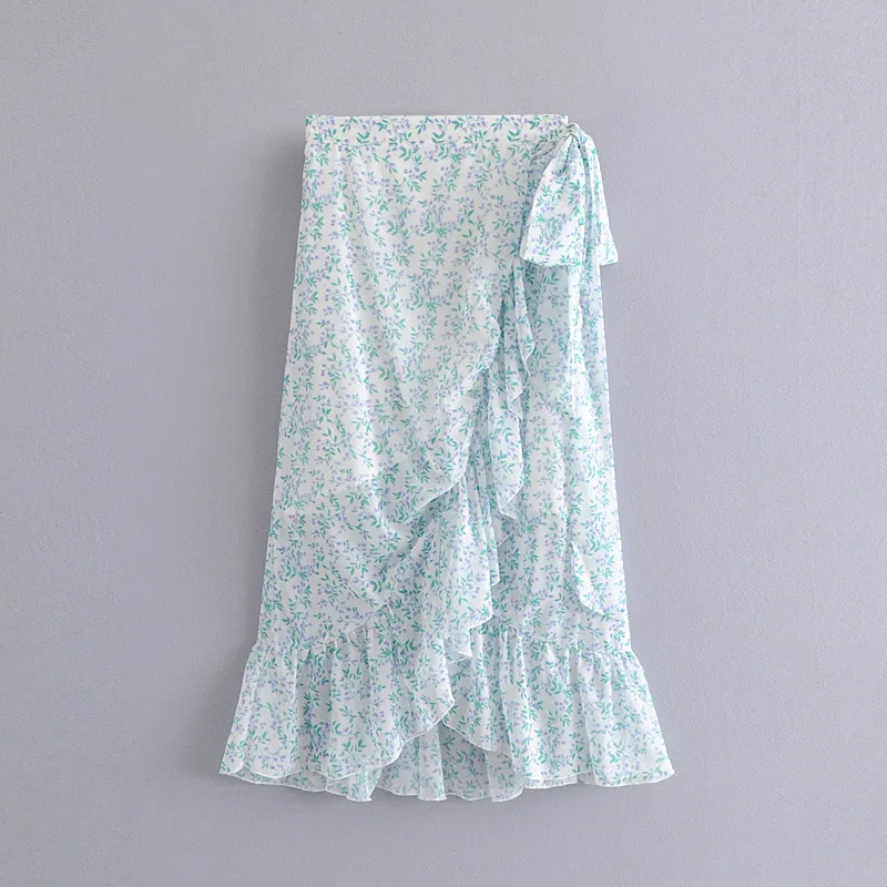 2019 Women Fashion Floral Print Ruffles Beach Long skirt Summer Casual Lace-up A-line Maxi Female Chiffon skirts C805
2019 Women Fashion Floral Print Ruffles Beach Long skirt Summer Casual Lace-up A-line Maxi Female Chiffon skirts C805