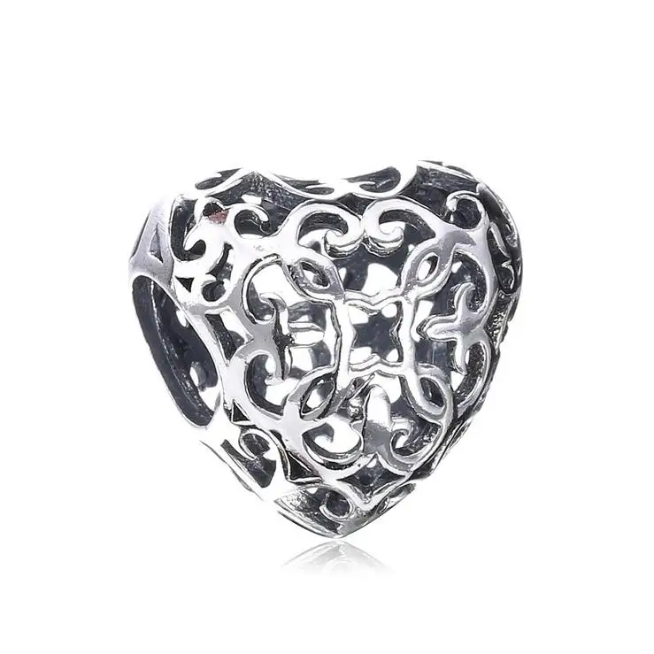pt230 925 Sterling Silver Retro personality Openwork Pattern Heart-shaped DIY bead Fits Pandora Bracelets accessorie
pt230 925 Sterling Silver Retro personality Openwork Pattern Heart-shaped DIY bead Fits Pandora Bracelets accessorie