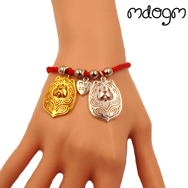 Chow Chow Dog Animal Charm Bracelet For Women Men Couple Love Rope Male Female Pearl Red Heart Black Girls jewelry Gift
Chow Chow Dog Animal Charm Bracelet For Women Men Couple Love Rope Male Female Pearl Red Heart Black Girls jewelry Gift