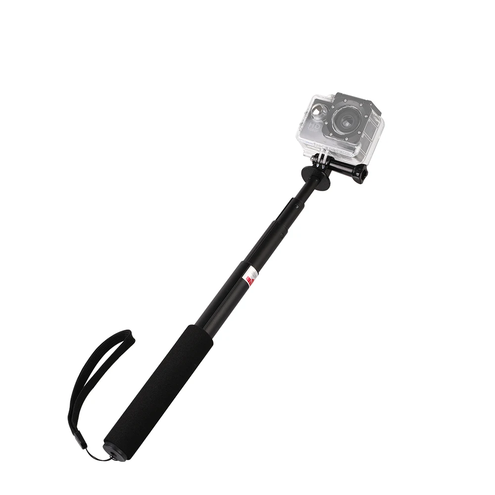 

Go pro Accessories 12 inch Aluminum Monopod Selfie Stick for Gopro8 7 6 5 4 3 Sj4000 Sj8 pro Yi 4K H8 DJI OSMO Tripod Extension